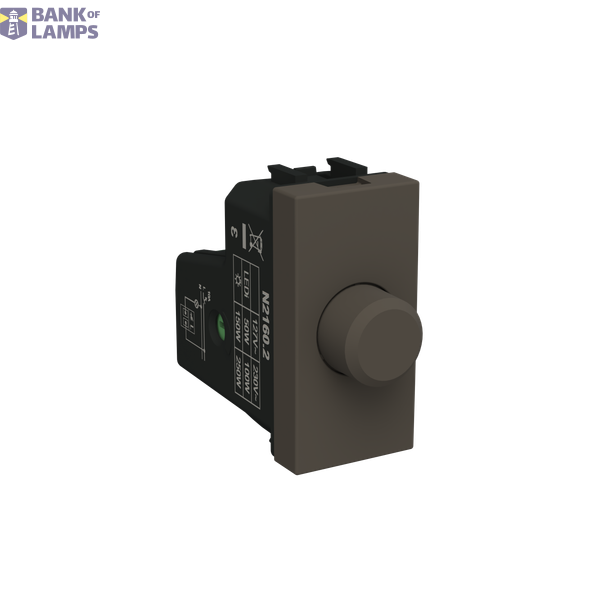 LED Triac dimmer 110/220V - 1M - Anthracite image 2
