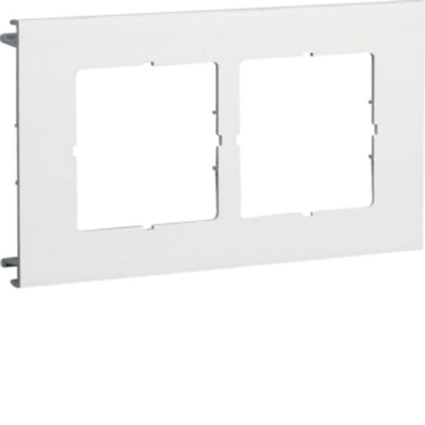 XXXBlende 2-f, BR, 100, PVC, pure white image 1