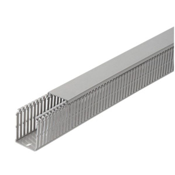 Wiring Duct + Cover 2m 25x25 RAL7030 image 1