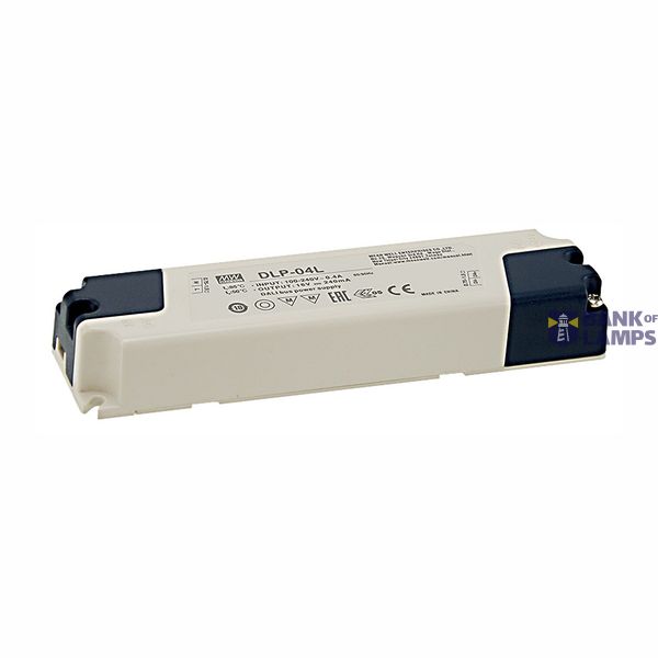 DLP-04L Switching power supply, 3.84W, 16V, 240mA Linear type, MEAN WELL image 1