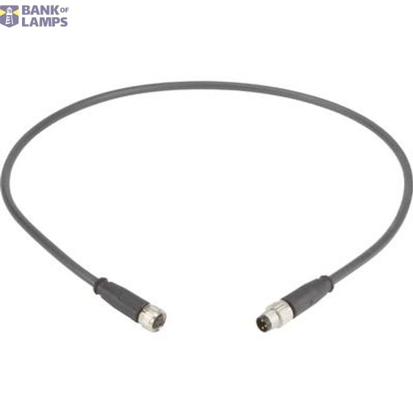 M8 Cable Assembly 3-poles st/st f/m 7,5m image 1