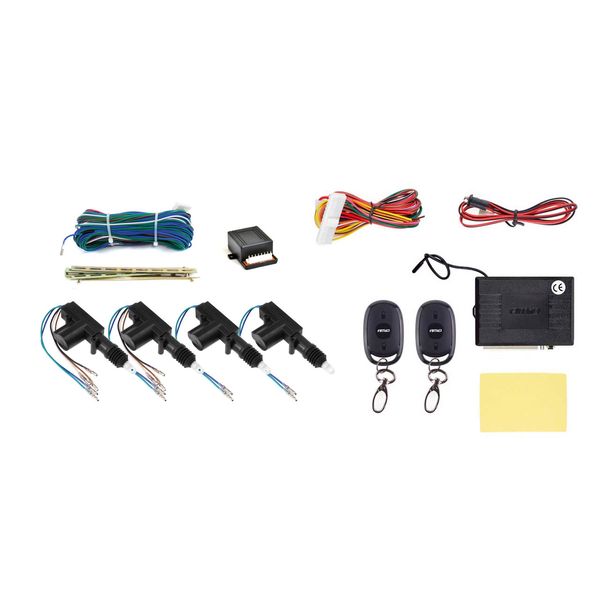 Keyless entry system KE14 with door lock actuators 2M2/ 2 Masters + 2 Slaves image 1