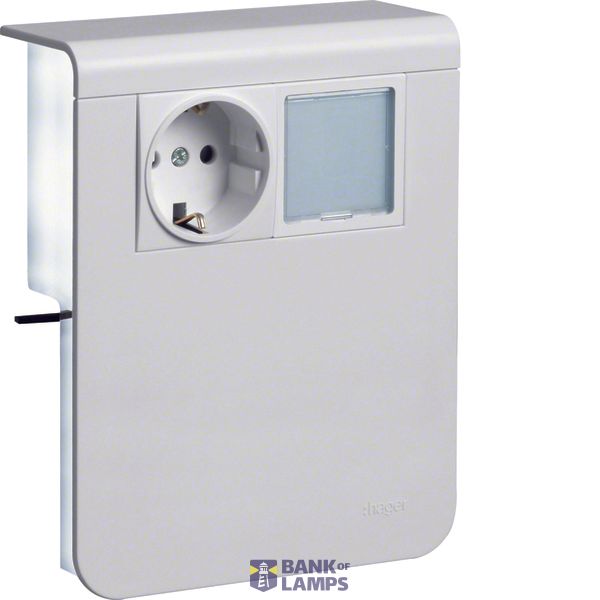 acc.box SL20115 socket+LED tw image 1
