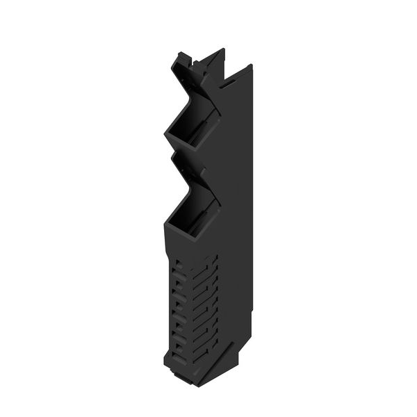 Side element, OMNIMATE Housing - series CH20M  black, Side element, Width: 12.5 mm image 2