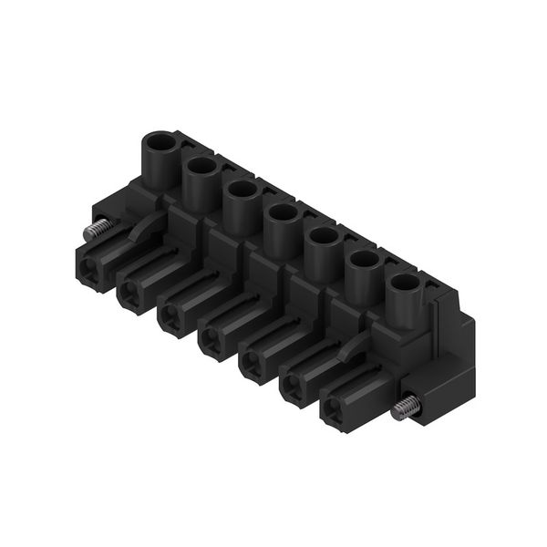 PCB plug-in connector, female plug, 7.62 mm, Number of poles: 7, 180°, Clamping yoke connection, Clamping range, max. : 4 mm², Box image 3