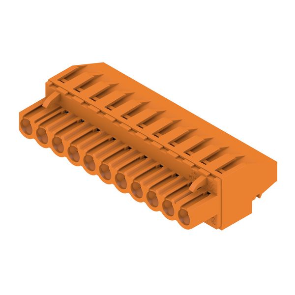 PCB plug-in connector, female plug, 5.00 mm, Number of poles: 11, 270°, Clamping yoke connection, Clamping range, max. : 4 mm², Box image 4