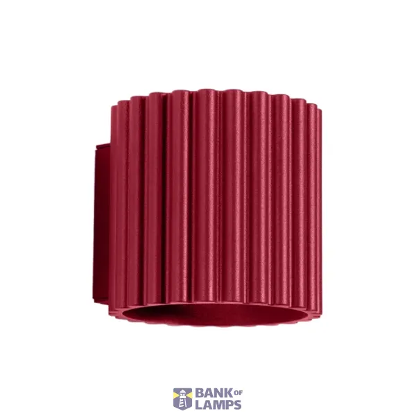 Wall lamp AURA burgundy G9 image 1