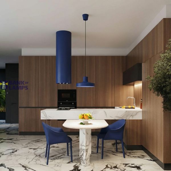 Pendant lamp BILO ultramarine image 10