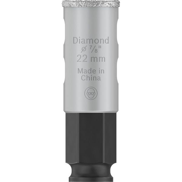 PRO Tile PC Plus Hole Saw, 22 mm image 1