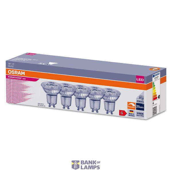 PARATHOM® DIM PAR16 35 36 ° 3.4 W/3000 K GU10 image 9