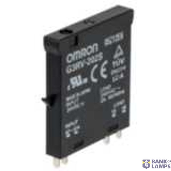 G3RV1004M Solid-state relay, plug-in, 5-pin, 2A, 75-264VAC, without zero cross function G3RV1004M image 1