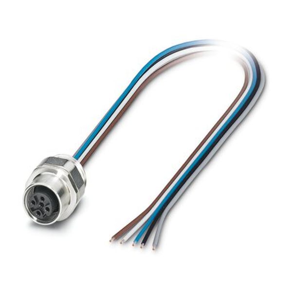 SACC-EC-M12FS-5CON-PG 9/0,5 VA - Device connector front mounting image 3