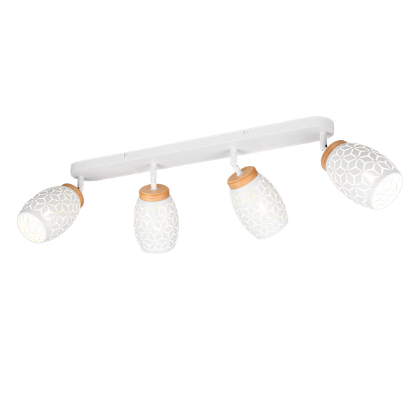 Bidar spotlight 4-pc E14 matt white image 1