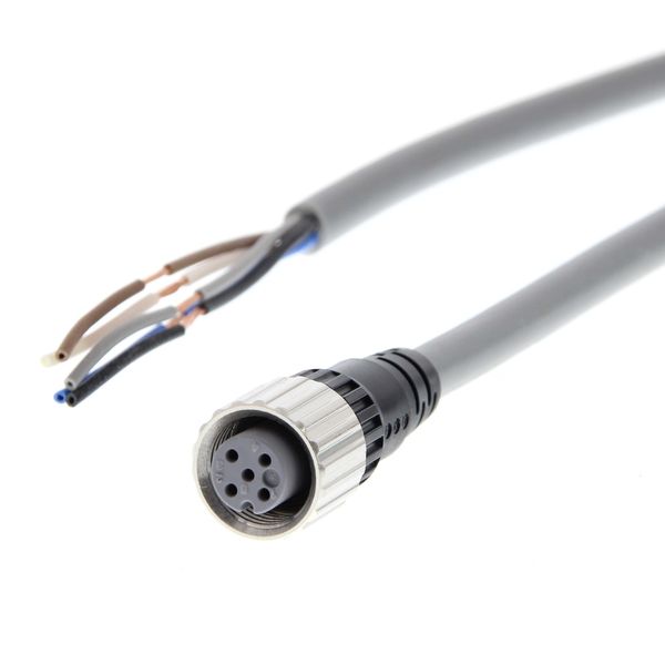 Sensor cable, M12 straight socket (female), 5-poles, A coded, PVC stan XS2F0153M image 2