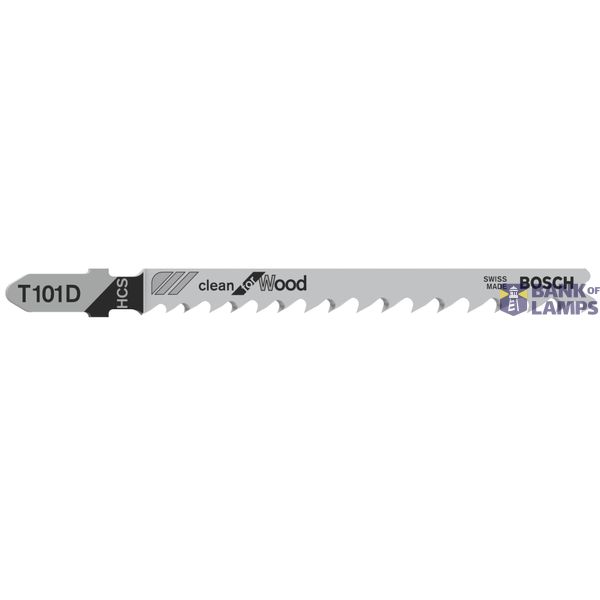 Jigsaw blade T 101 D Clean for Wood 3 pcs. image 1