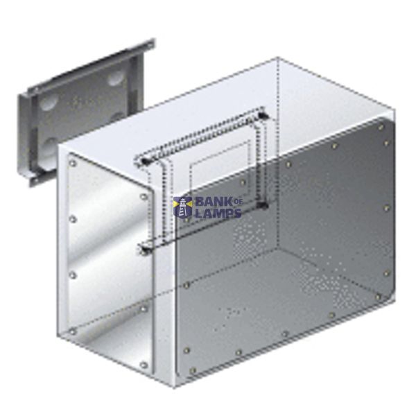 MR 400 Al Centr. power supply cabinet with. image 1