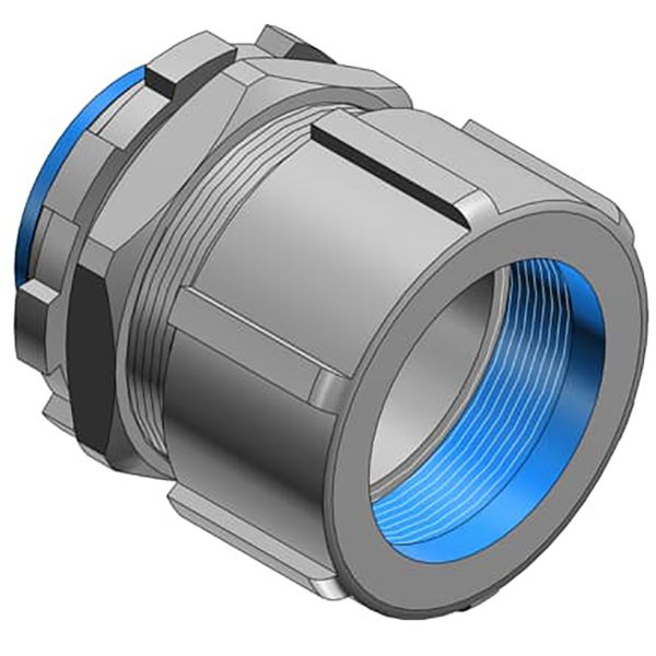 Metal Coupling for Non-Threaded Pipes, Insulated, Pipe Size image 1