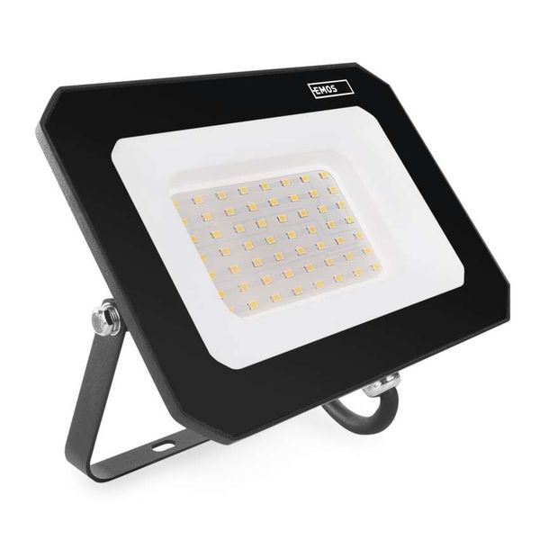 LED floodlight SIMPO 50 W, black, neutral white image 1