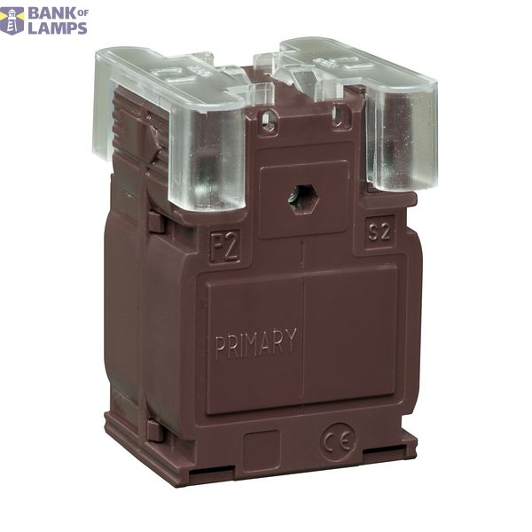 TAQ6M - Single-phase current transformer - Cable/busbar: wound primary - Ratio: 15/5A - Class: 0.5/1 - Performance: 6/7.5VA image 1