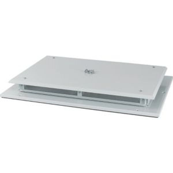 XSPTV4-W800D600 Top panel, WxD=800x600mm, IP42, grey image 2