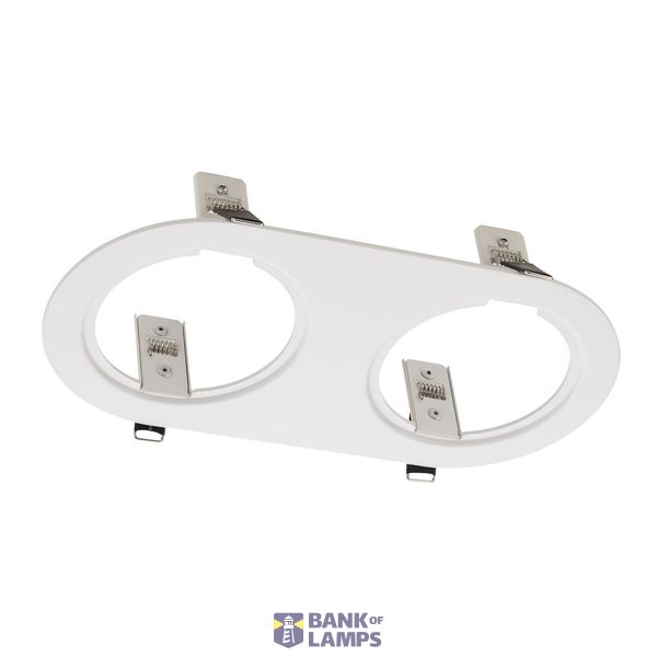 TWISTER double frame, round, white image 1