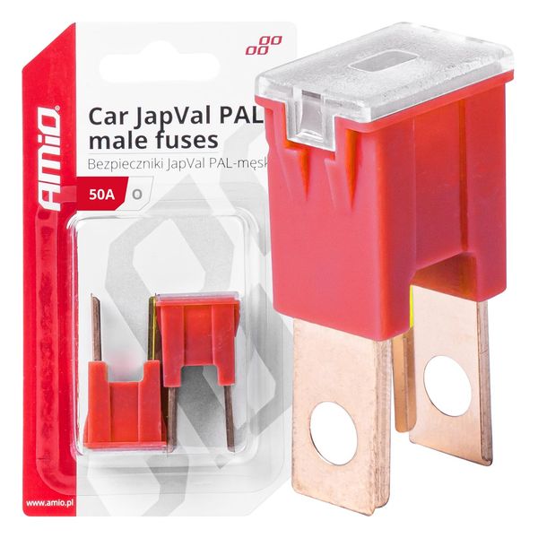 Car JapVal PAL O male fuses 50A AMIO-03399 image 1