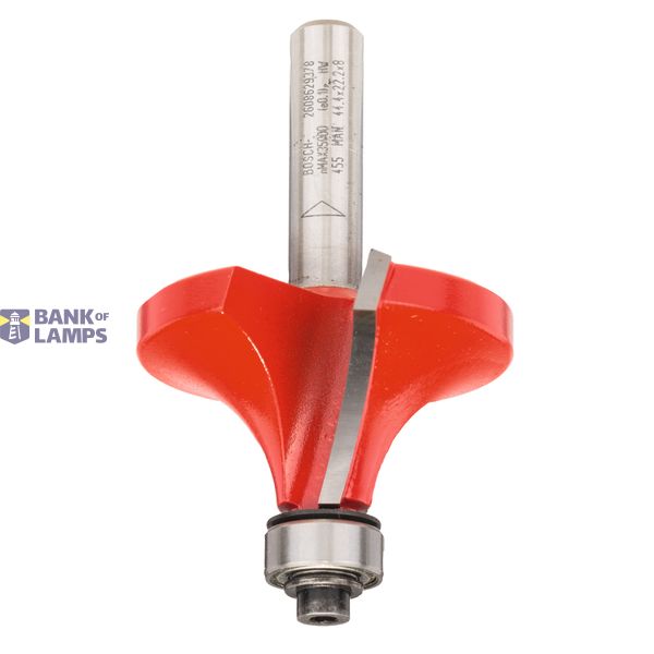 Expert for Wood Rounding over bit, 8 mm, D 44.4 mm, R1 15.9 mm, L 22.2 mm, G 64 mm image 1