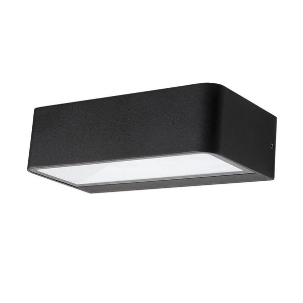 Cygnus LED lamp, 8W, 3000K, IP65, black color image 1