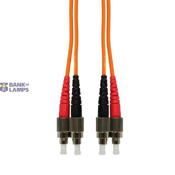 FO Patchcord Duplex FC/FC,62,5/125æm OM1, LS0H, orange, 5m image 1