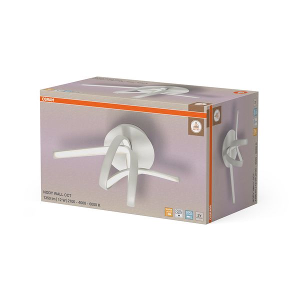 DECOR NODY WALL 12W CCT WT OSRAM image 2