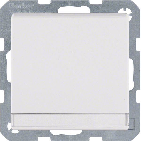 SCHUKO soc. out. hinged cover, enhncd contact prot., Q.1/Q.3, p. white image 1