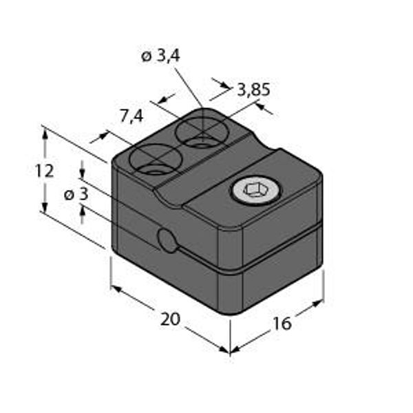 Mounting Accessories Mounting Clamp   MBS30 image 1