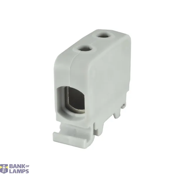 Rail-mounted screw terminal block AL, CU ZGG1x1,5-50s grey image 2