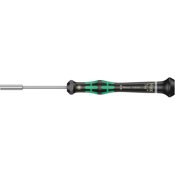 2069 Kraftform Micro Dopschroevendraaier, 9/64&quot; x 60 mm image 1