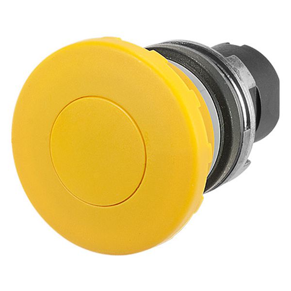 Mushroom push-button Ø 40, yellow image 1