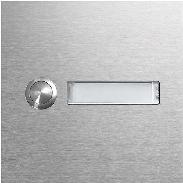 ELCO CZM-110 stainless steel module, push button module, number of buttons 1, image 1