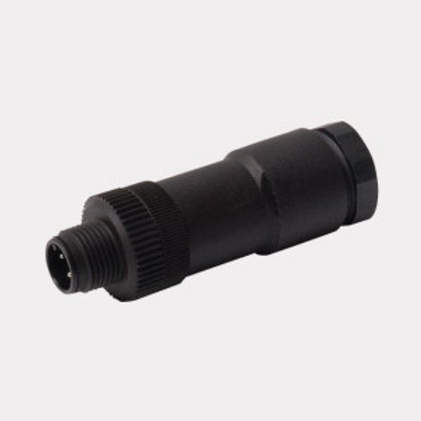 Field-Wireable Connector Male Connector M12 × 1, Straight   DBS8141-0 image 1