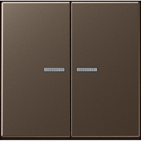 2-gang rocker with transparent lenses A595KO5MO image 2