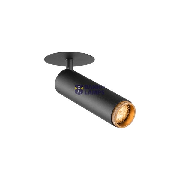 GRIP! M, recessed CL, PHASE, 2700K, 42ø, IP20, cyL, bl/gold image 1