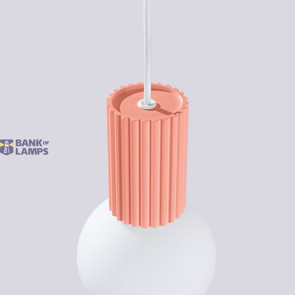 Pendant lamp HALO 1 peach image 7