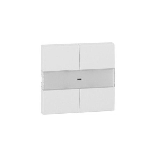 QUADRUPLE ROCKER WHITE image 1