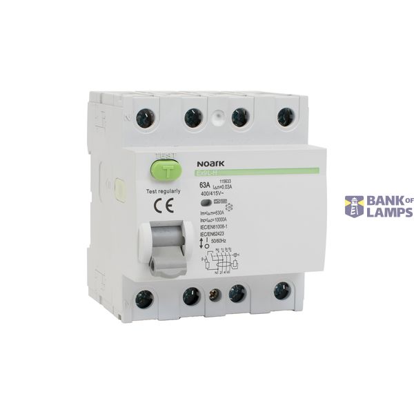Ex9L-H 4P 40A F 30mA image 1