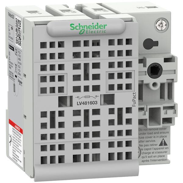 Switch disconnector fuse, FuPact GSB32, 32 A, 3 poles, fuse type BS A1, front and right side control image 1