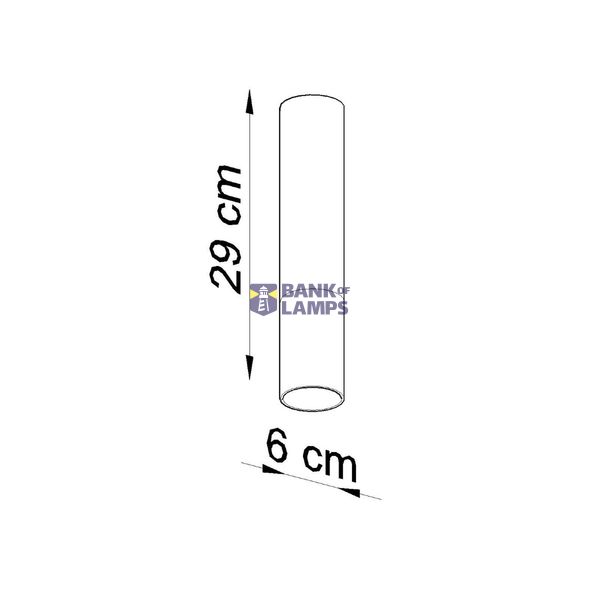 SPOT LOOPEZ BLACK/CHROME GU10 1X40W IP20 image 6
