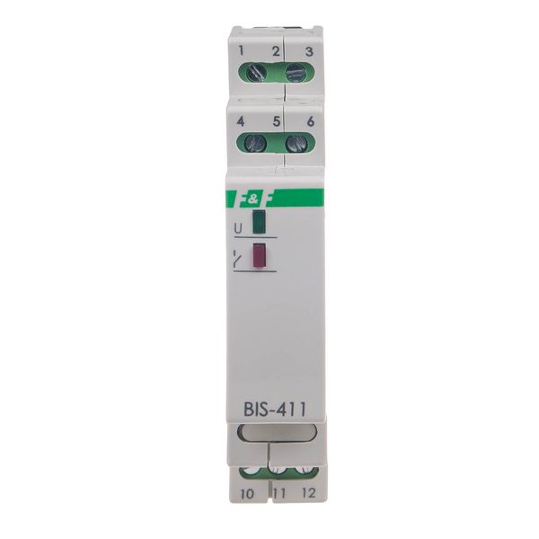 BIS-411 bistable relay, DIN rail mounting image 2