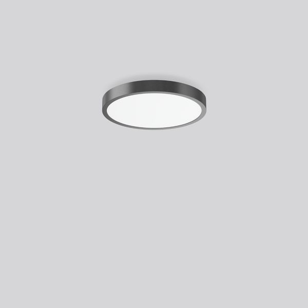 TRIONA round, 48 W, 4900 lm, 840, anthracite, DALI Ceiling and wall lu image 1