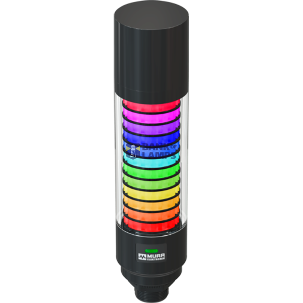 Modlight60 Pro-RGB multifunctional signal tower with 12 slices, buz image 1