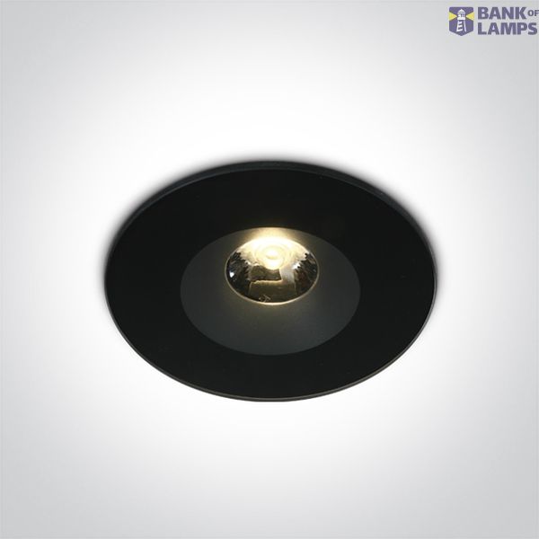 BLACK 6W WW IP65 100-240V image 1
