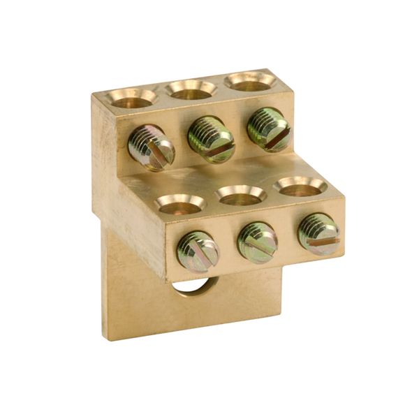 Connection block M8 for 6 x 16 mm² for DMV 250A image 1