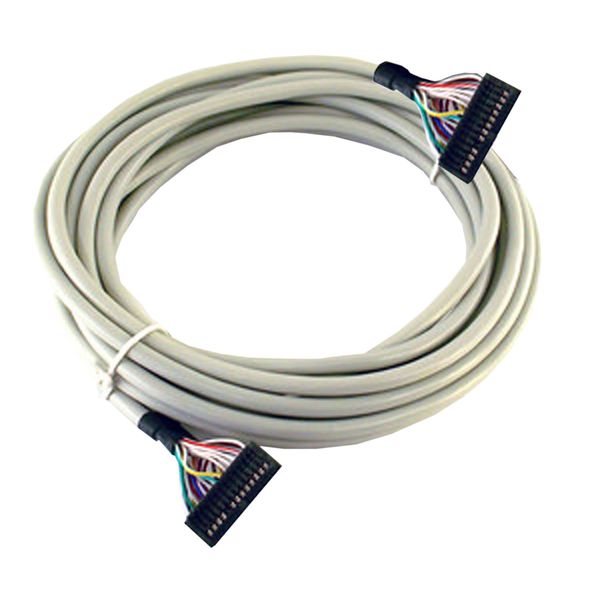 connection cable - Twido discrete input to Telefast - 2 x HE10 - 1 m image 1